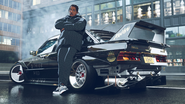  Репер A$AP Rocky получит в игре роль лидера в режиме Takeover Scene, где нужно отвоёвывать районы города 